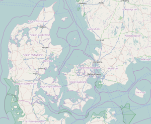 Kort over Danmark. © OpenStreetMap contributors